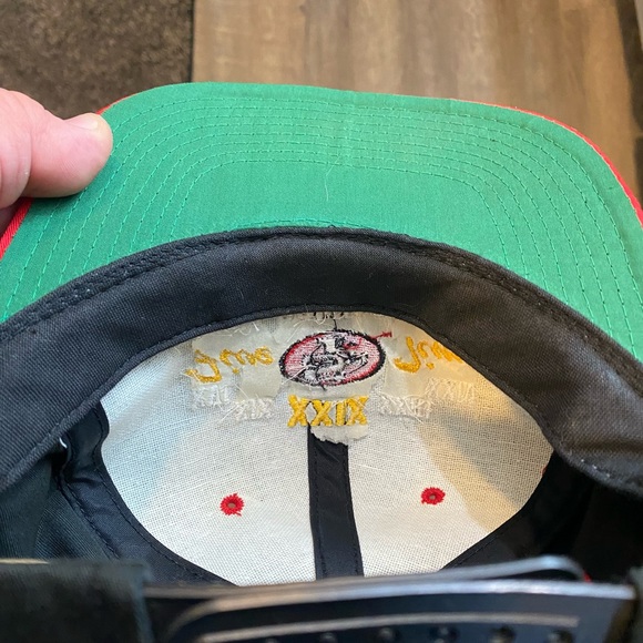 Vintage SAN FRANCISCO 49ERS FIVE TIME SUPER BOWL CHAMPS CAP SnapBack - Picture 4 of 9